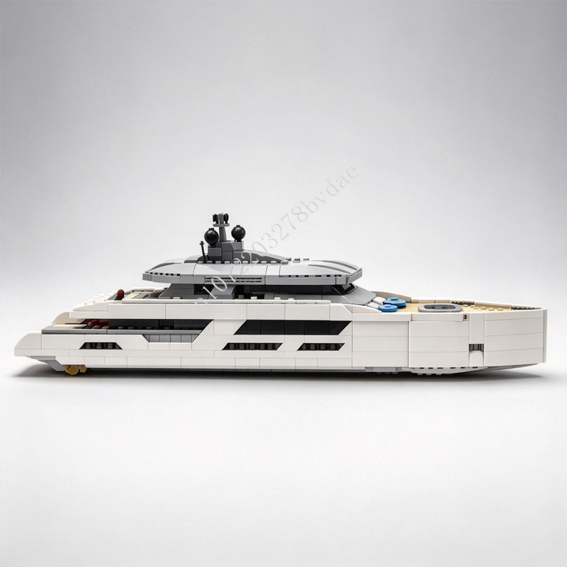 Model Kit Yacht - 2977 pièces, modèle de yacht à
