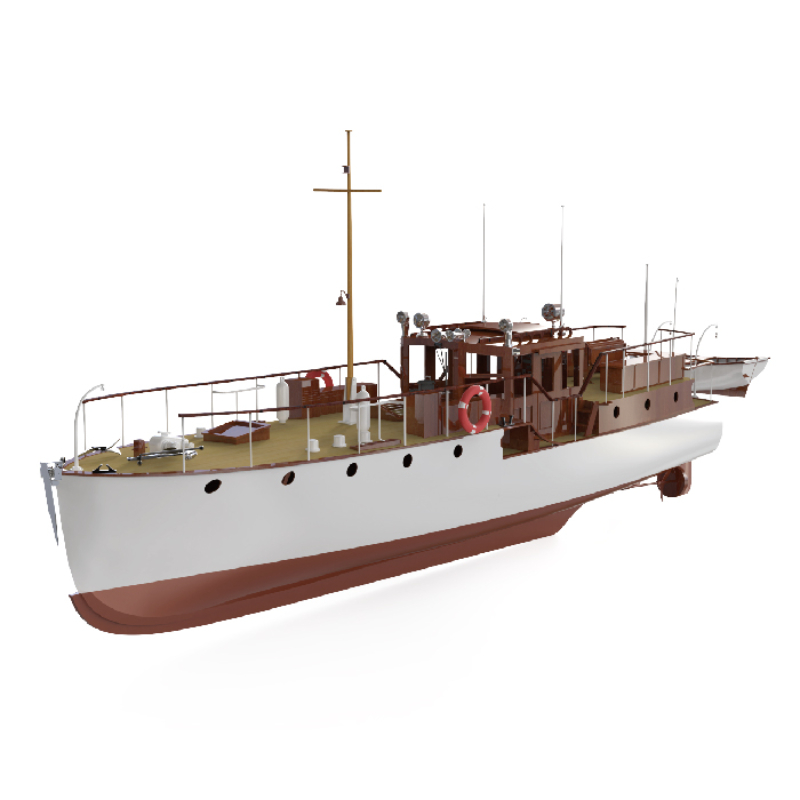 Modèle de bateau en bois téléc - Model Kit Yacht avis et prix