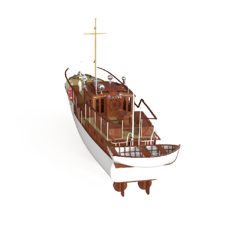 Modèle de bateau en bois téléc - Model Kit Yacht avis et prix